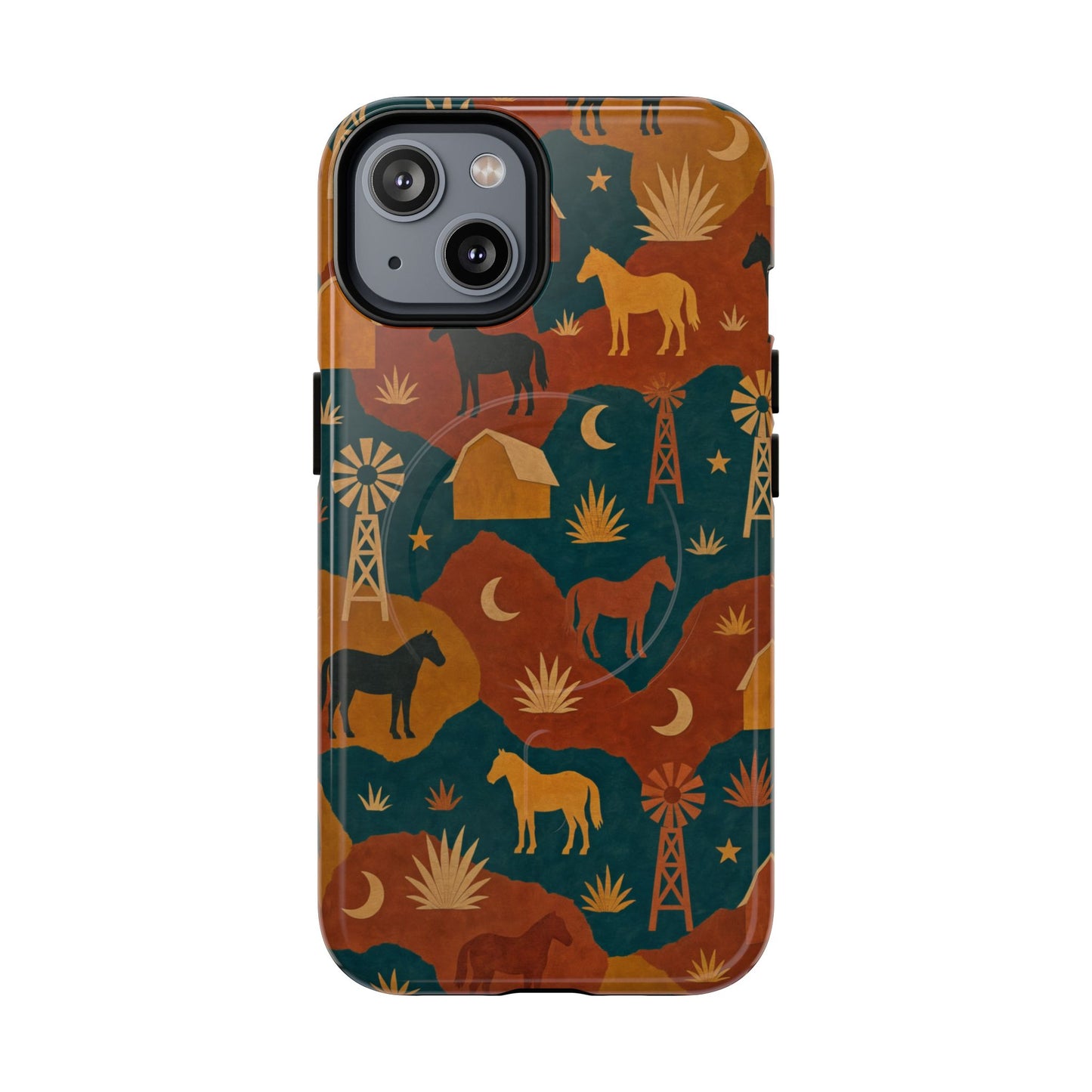 Ranch Horses Magnetic Case