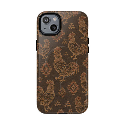 Aztec Rooster Magnetic Case