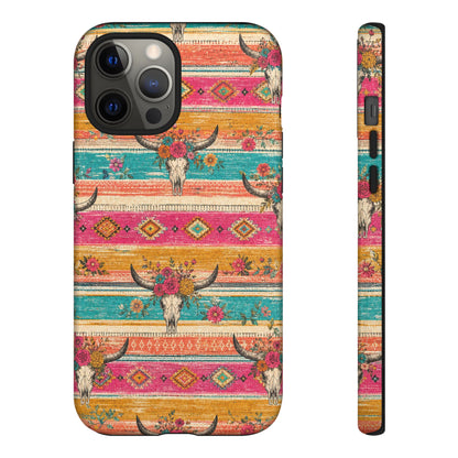 Serape Skull Tough Case