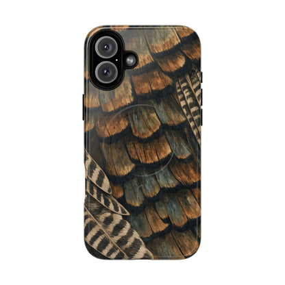Turkey Feathers Magnetic Case