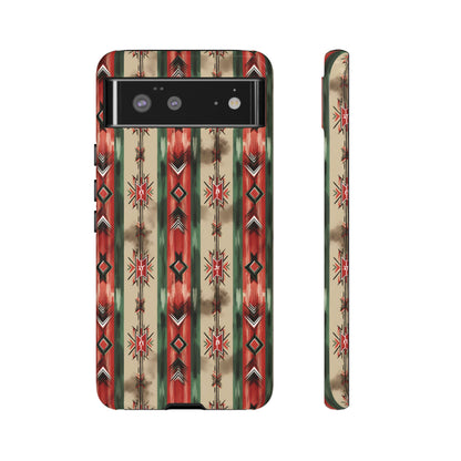 Christmas Aztec Stripes Tough Case