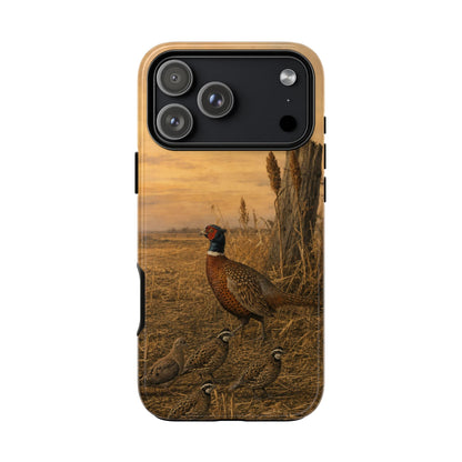 Pheasant Sunset Tough Case