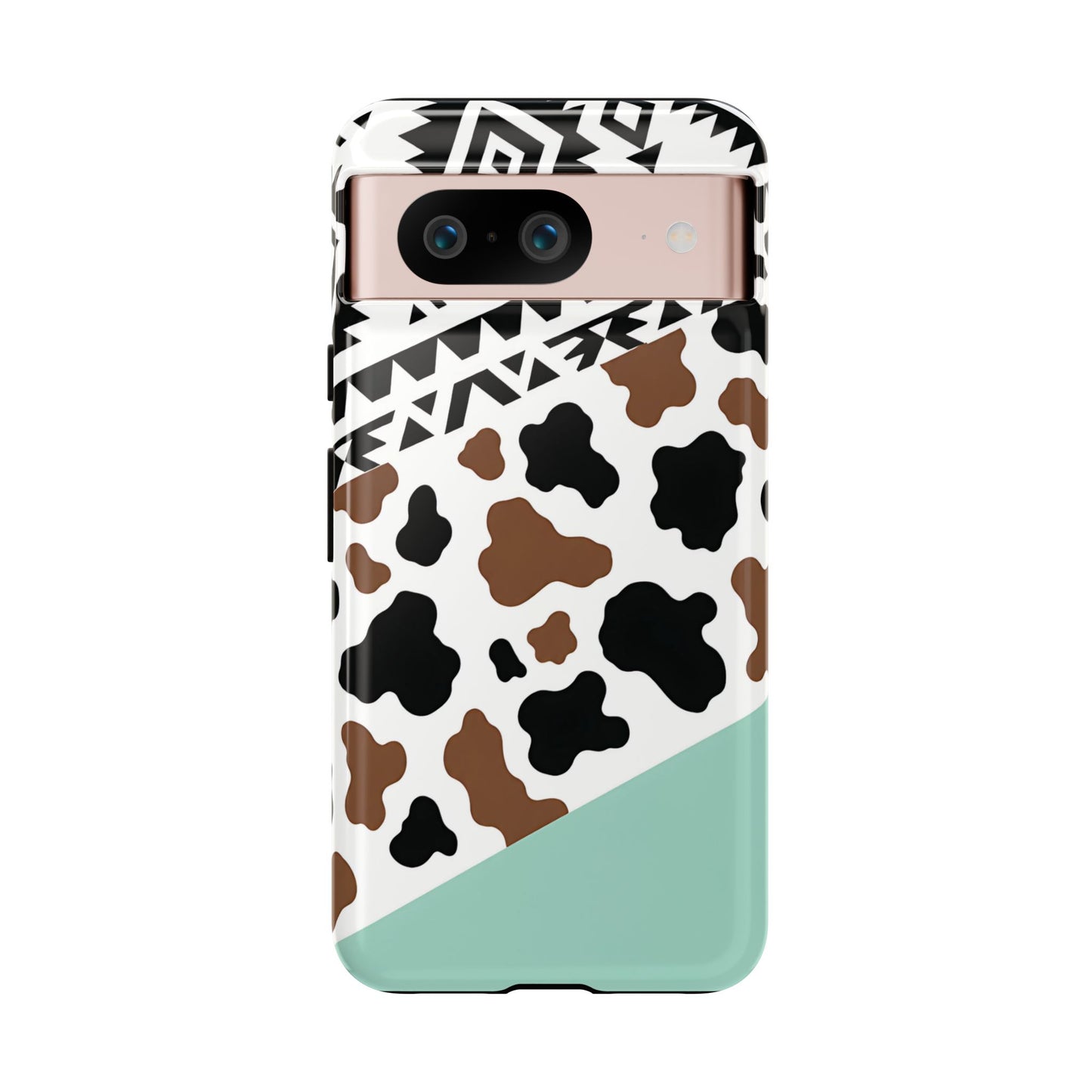 Mint Aztec Cowhide Tough Case
