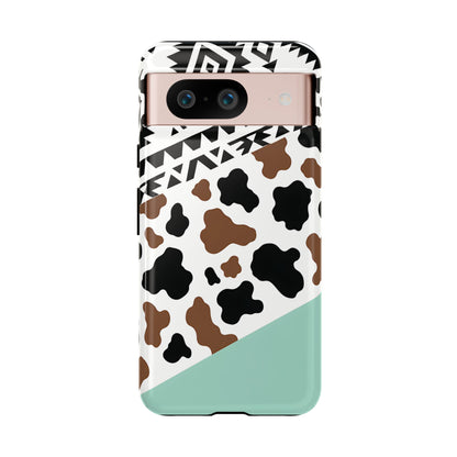 Mint Aztec Cowhide Tough Case