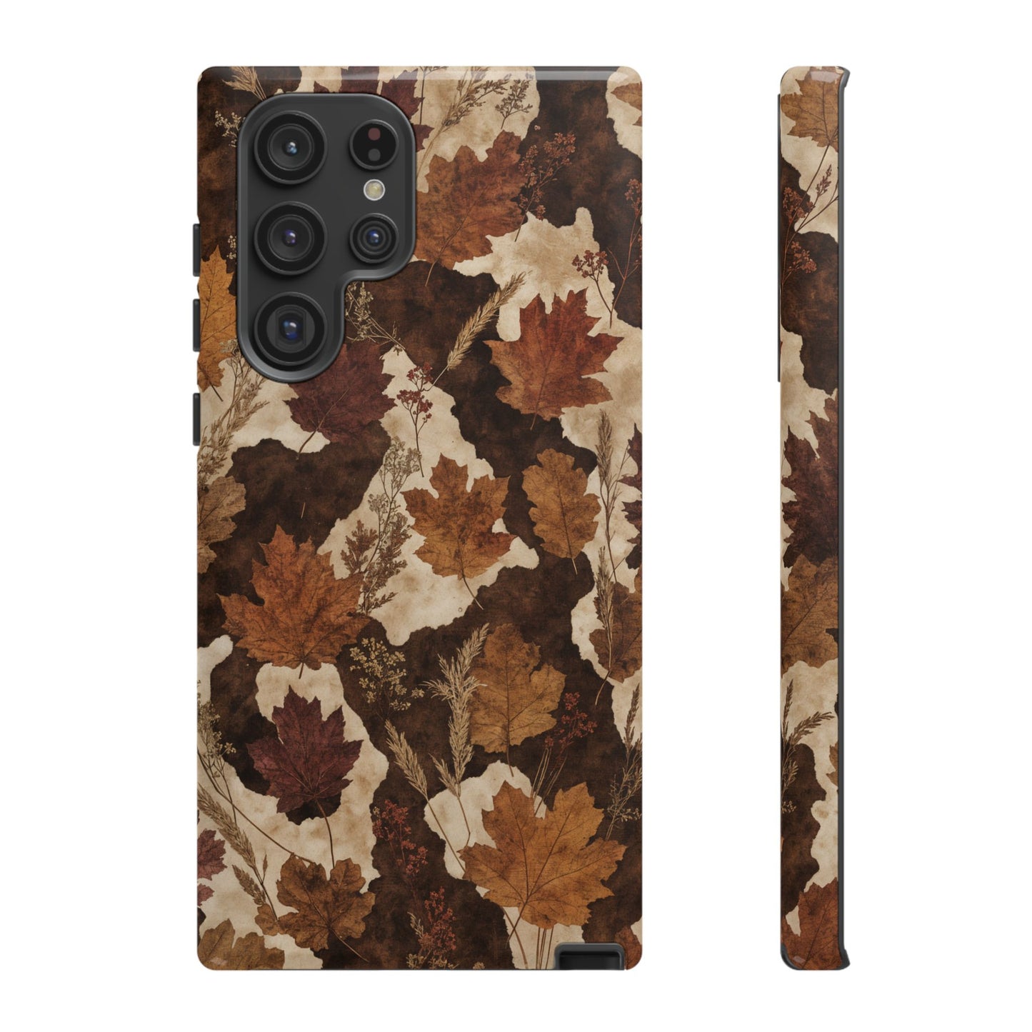 Autumn Cowhide Tough Case
