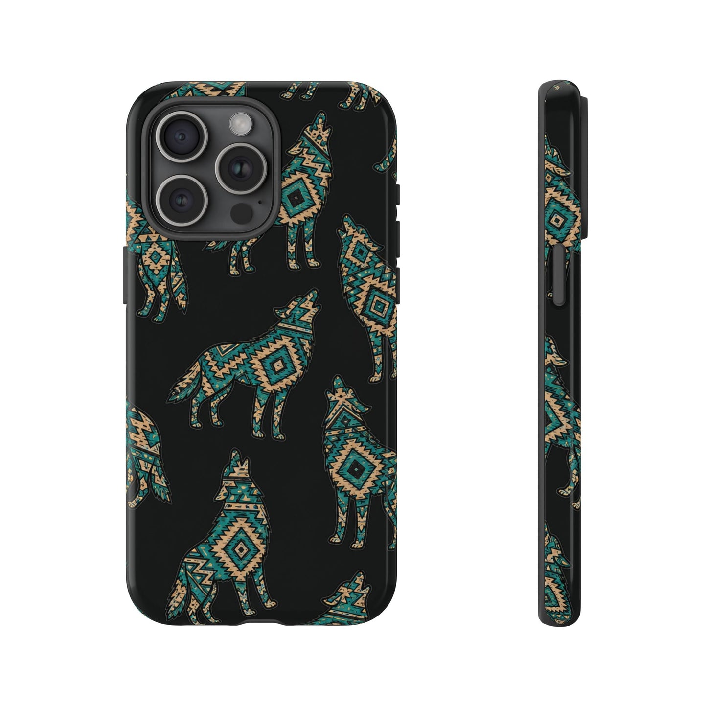 Turquoise Wolf Tough Case