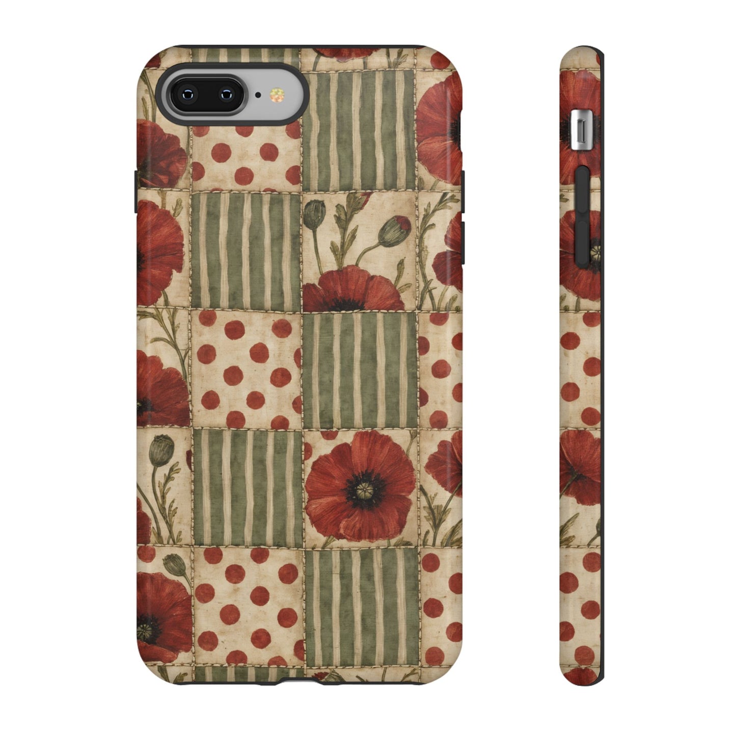 Poppy Patchwork Tough Case