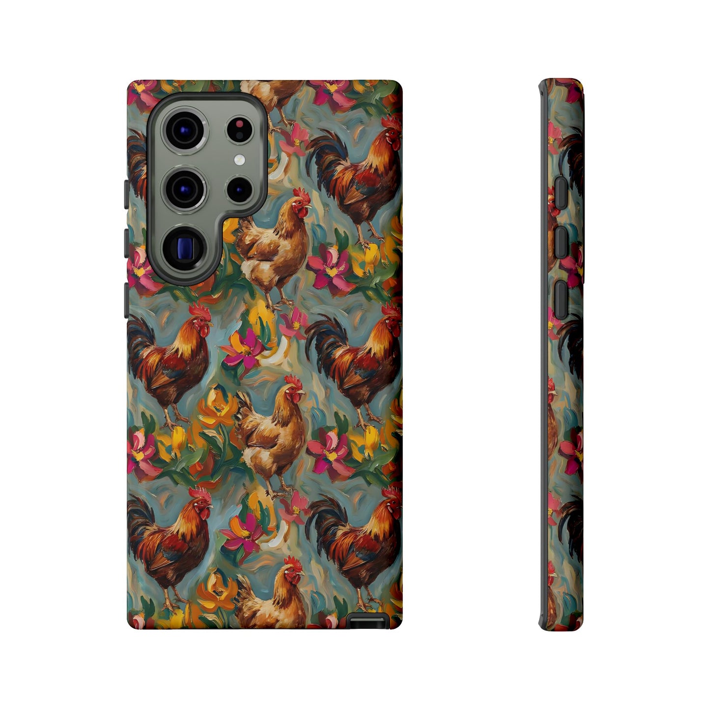 Painted Chickens Tough Case