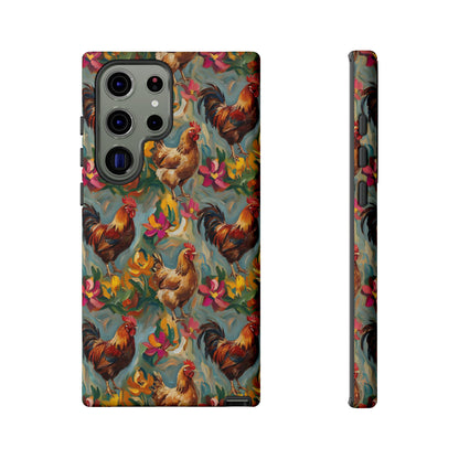 Painted Chickens Tough Case
