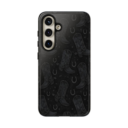 Western Noir Boots Tough Case