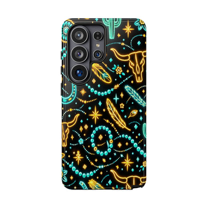 Neon Turquoise Tough Case