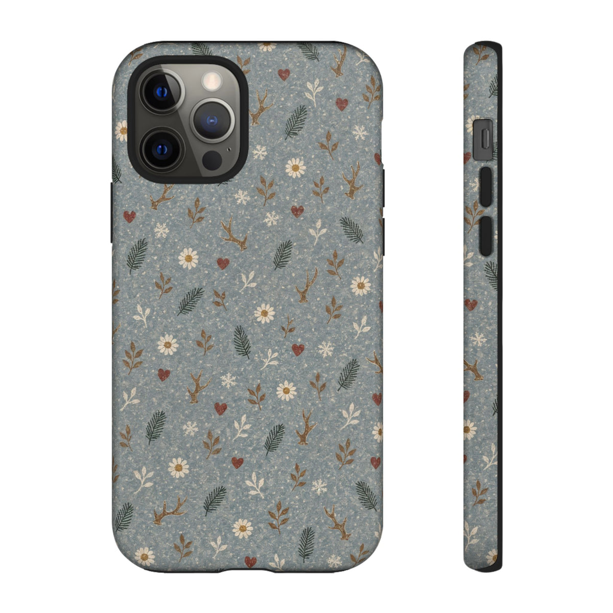 Antler Daisies Snow Tough Case