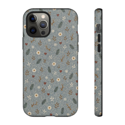 Antler Daisies Snow Tough Case