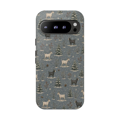 Snowy Goats Tough Case