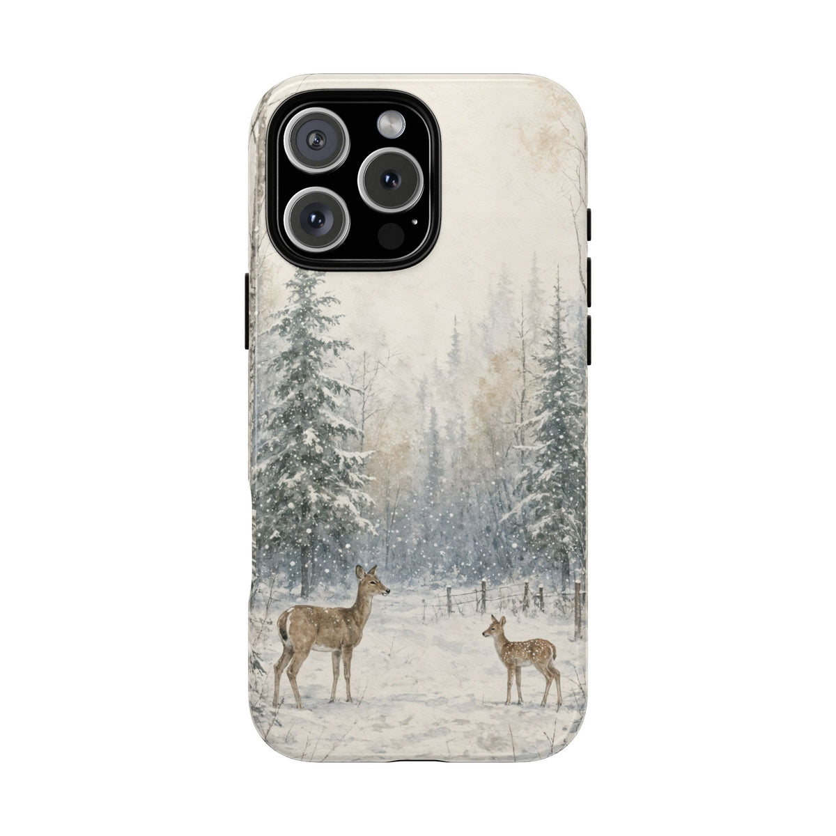Snowy Doe Tough Case