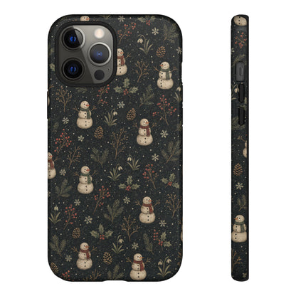 Midnight Snowmen Tough Case