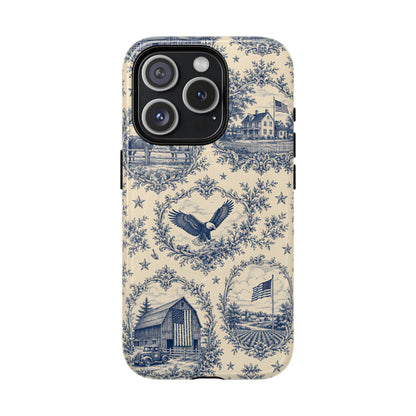 USA Toile Magnetic Case