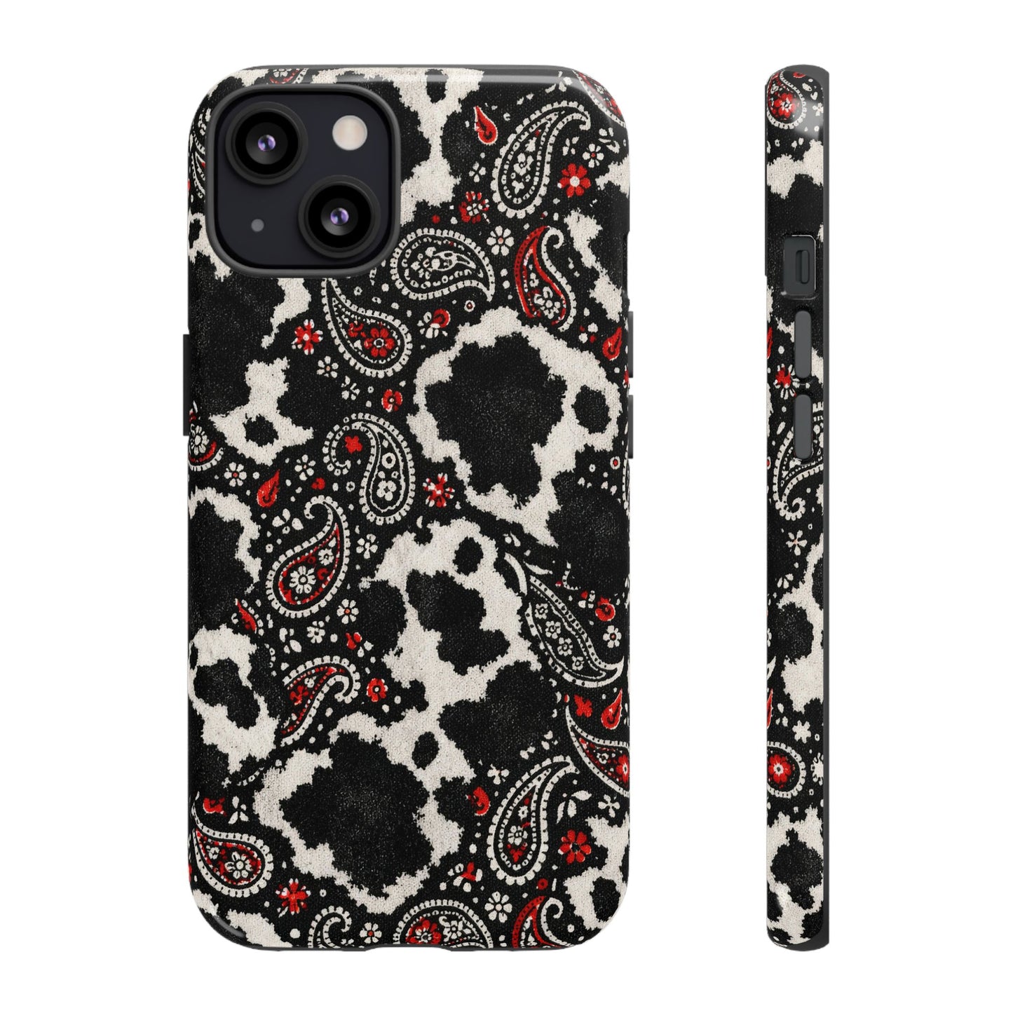 Paisley Cowhide Tough Case