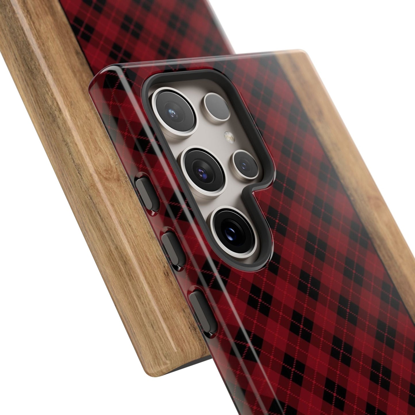 Red Plaid Phone Case