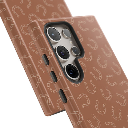Rust Horseshoe Phone Case