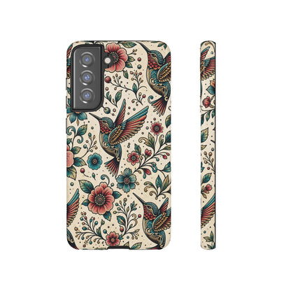 Retro Hummingbird Tough Case