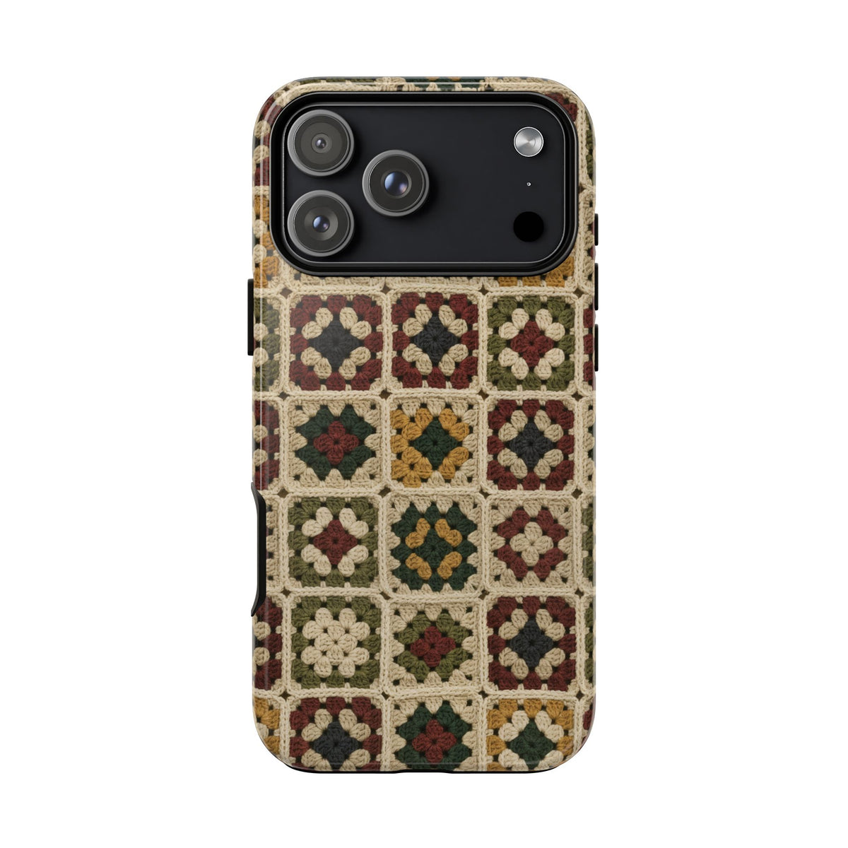 Christmas Granny Square Tough Case