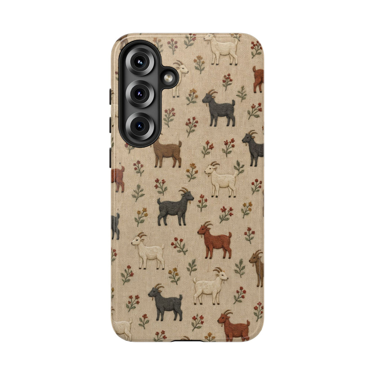 Stitched Goats Tough Case