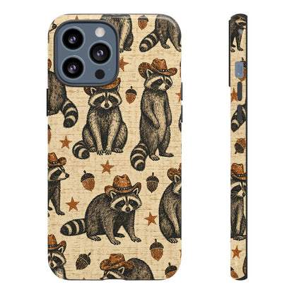Retro Raccoon Tough Case