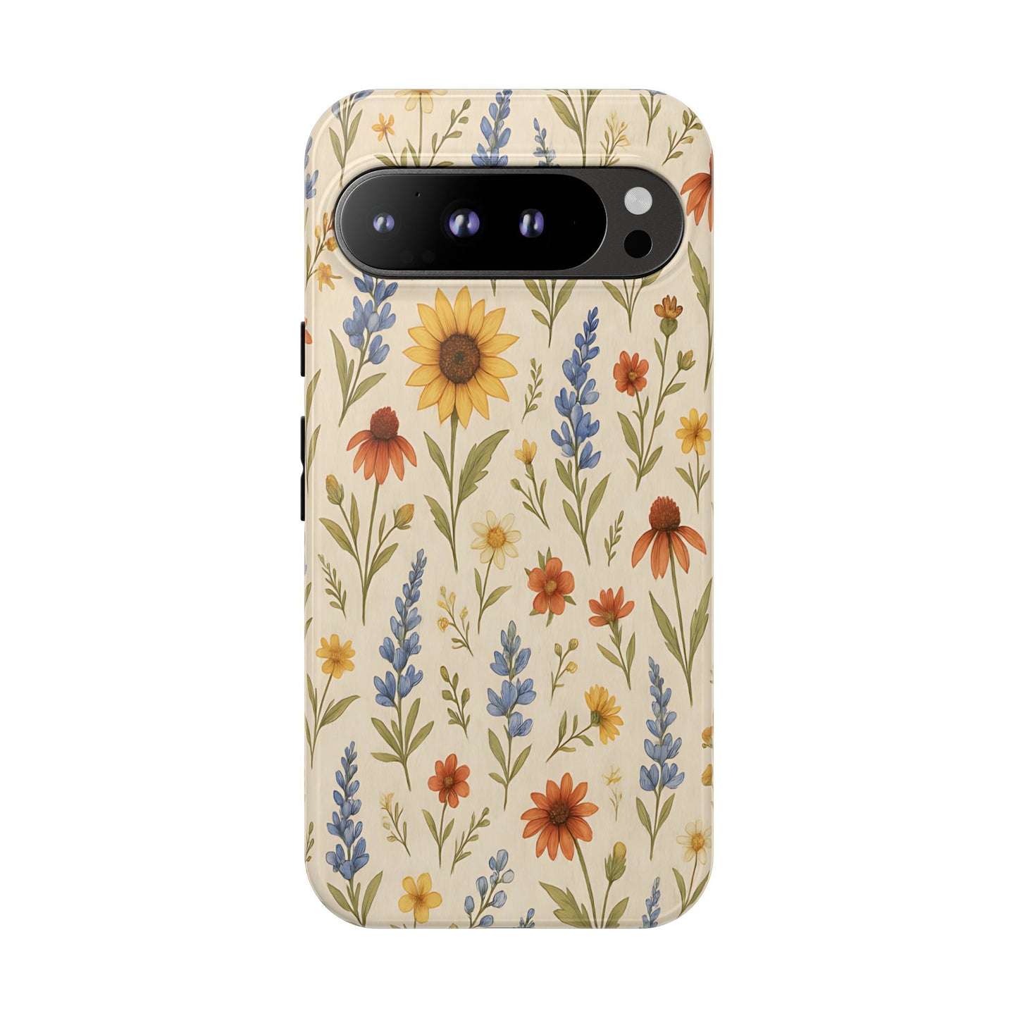 Rustic Wildflowers Tough Phone Case