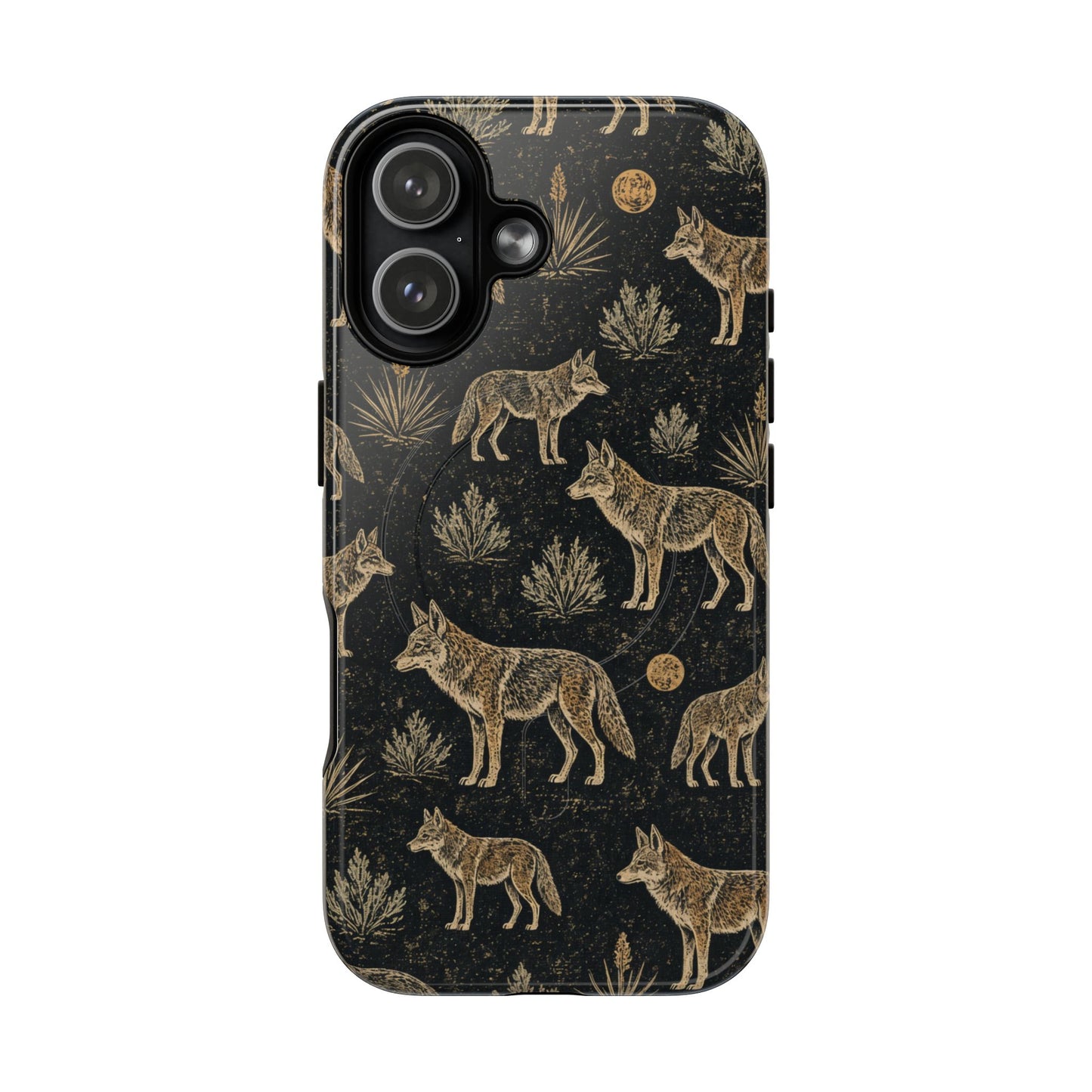 Moonlit Coyote Magnetic Case