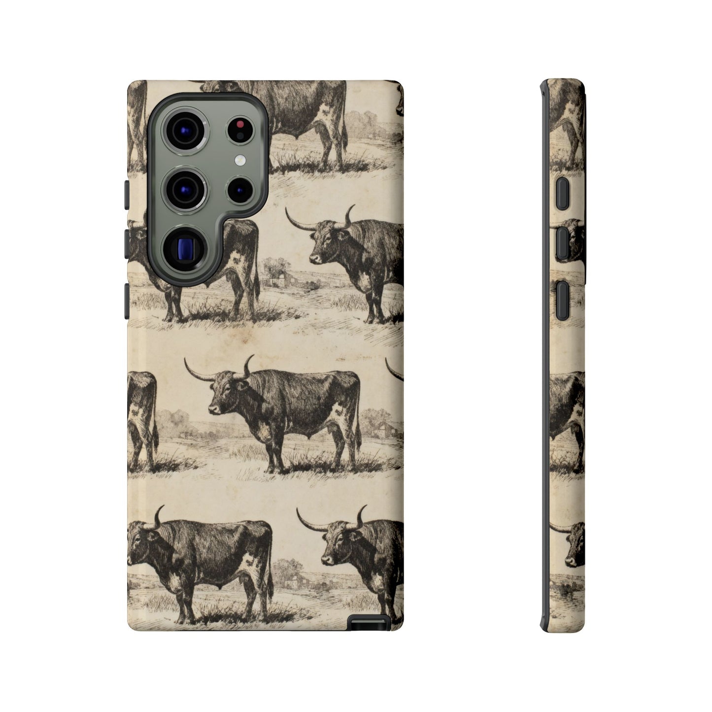 Vintage Longhorns Tough Case