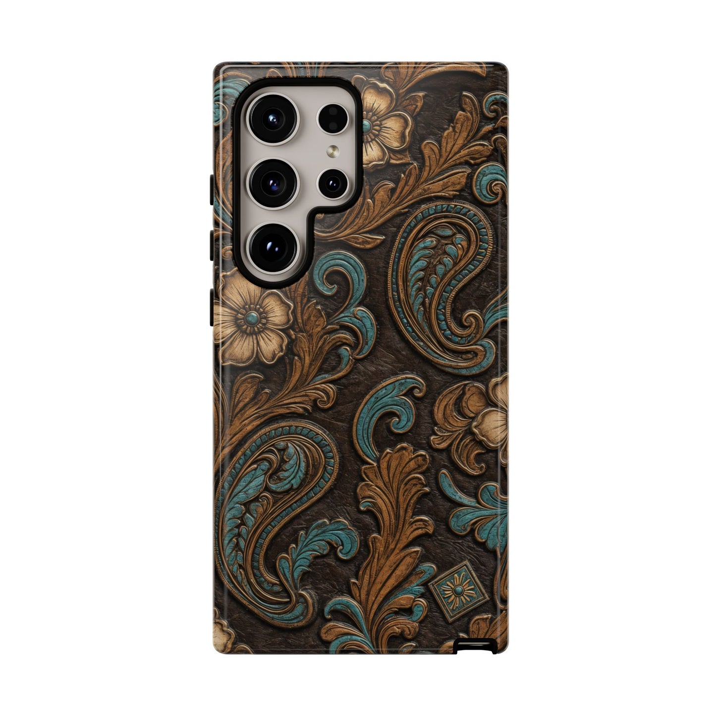 Tooled Paisley Tough Case