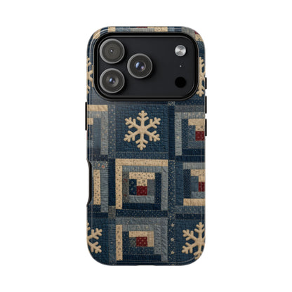 Snowflake Quilt Tough Case
