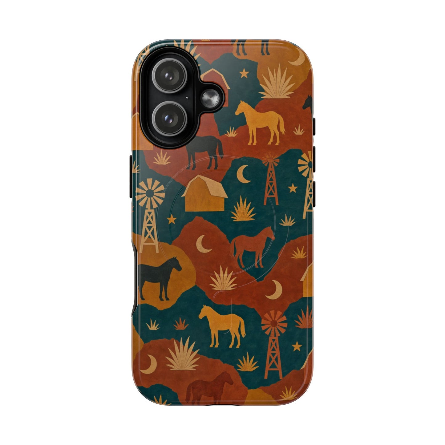 Ranch Horses Magnetic Case