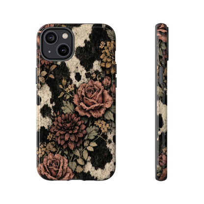 Cowhide Bloom Tough Case