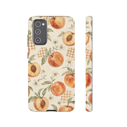 Peachy Gingham Tough Case