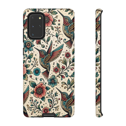 Retro Hummingbird Tough Case