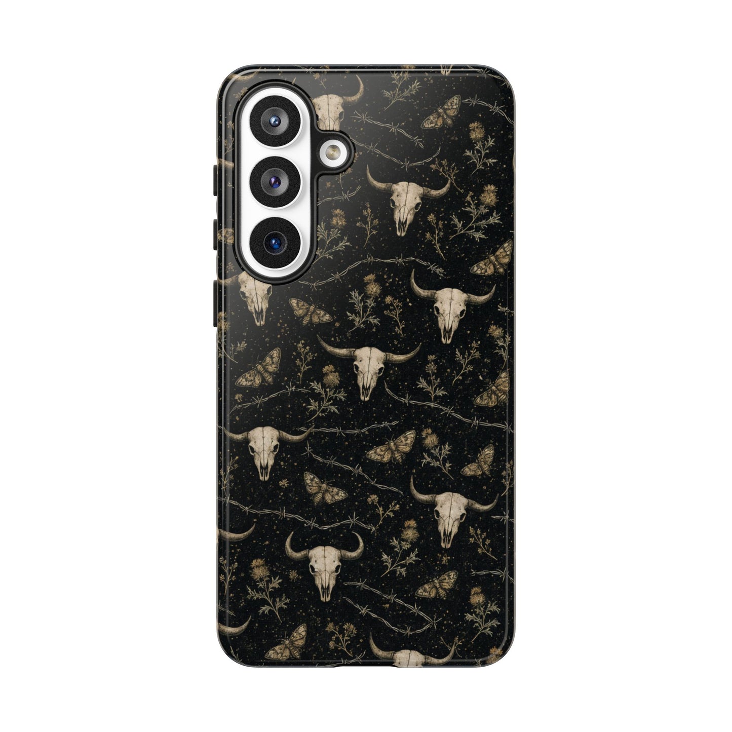 Bull Skull Barbwire Tough Case