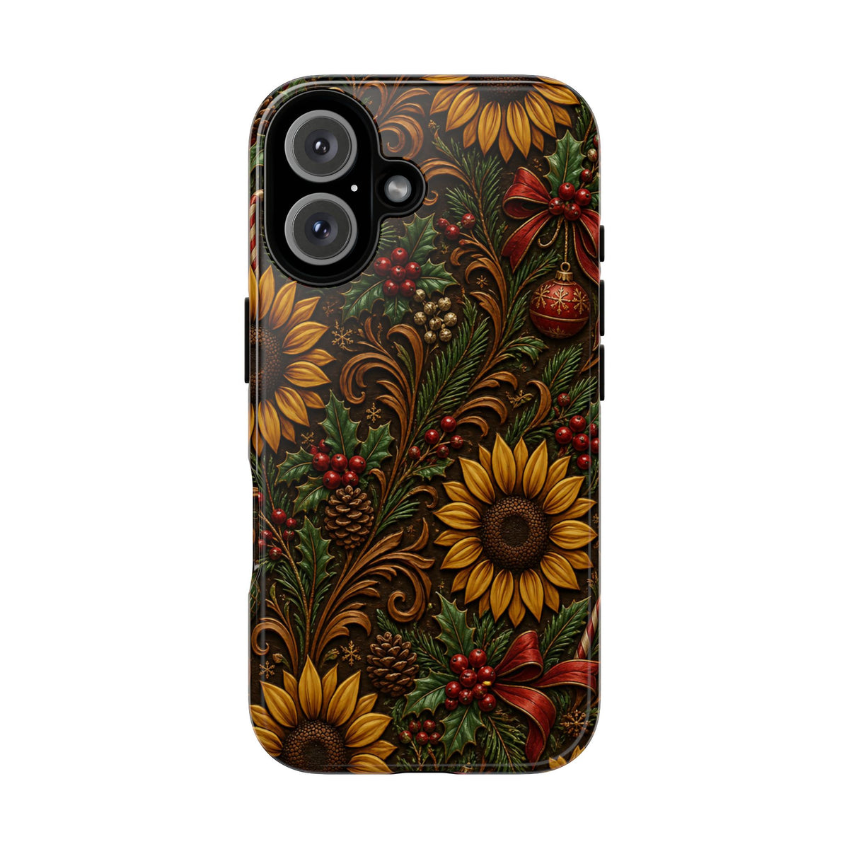 Christmas Sunflowers Tough Case