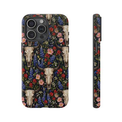 Floral Skull Tough Case
