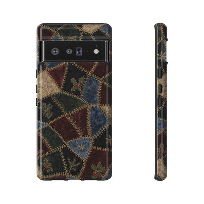 Winter Crazy Quilt Tough Case