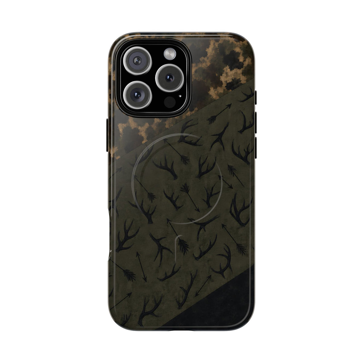 Camo Antlers Magnetic Case