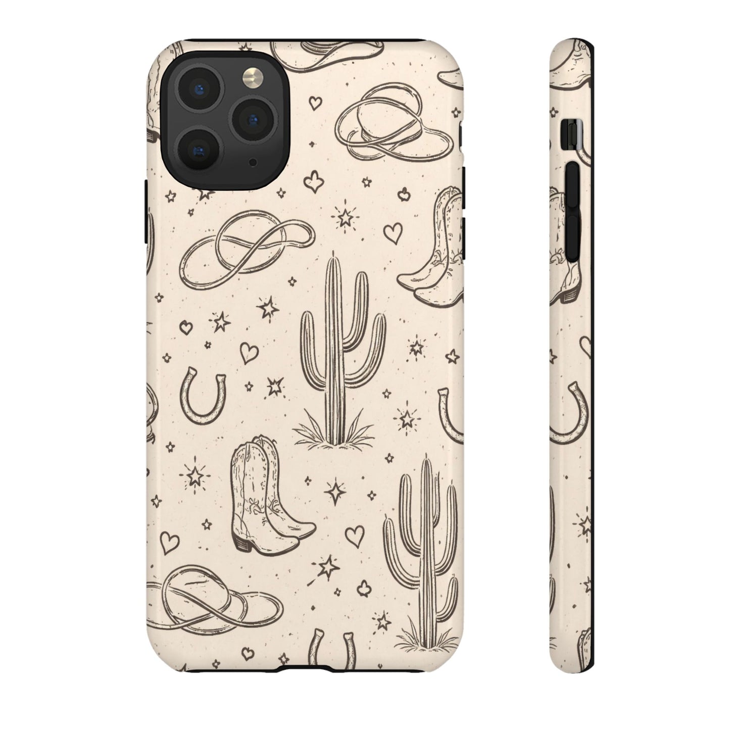 Cowgirl Doodles Tough Case