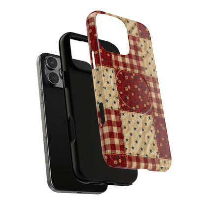 Gingham Stars Magnetic Case