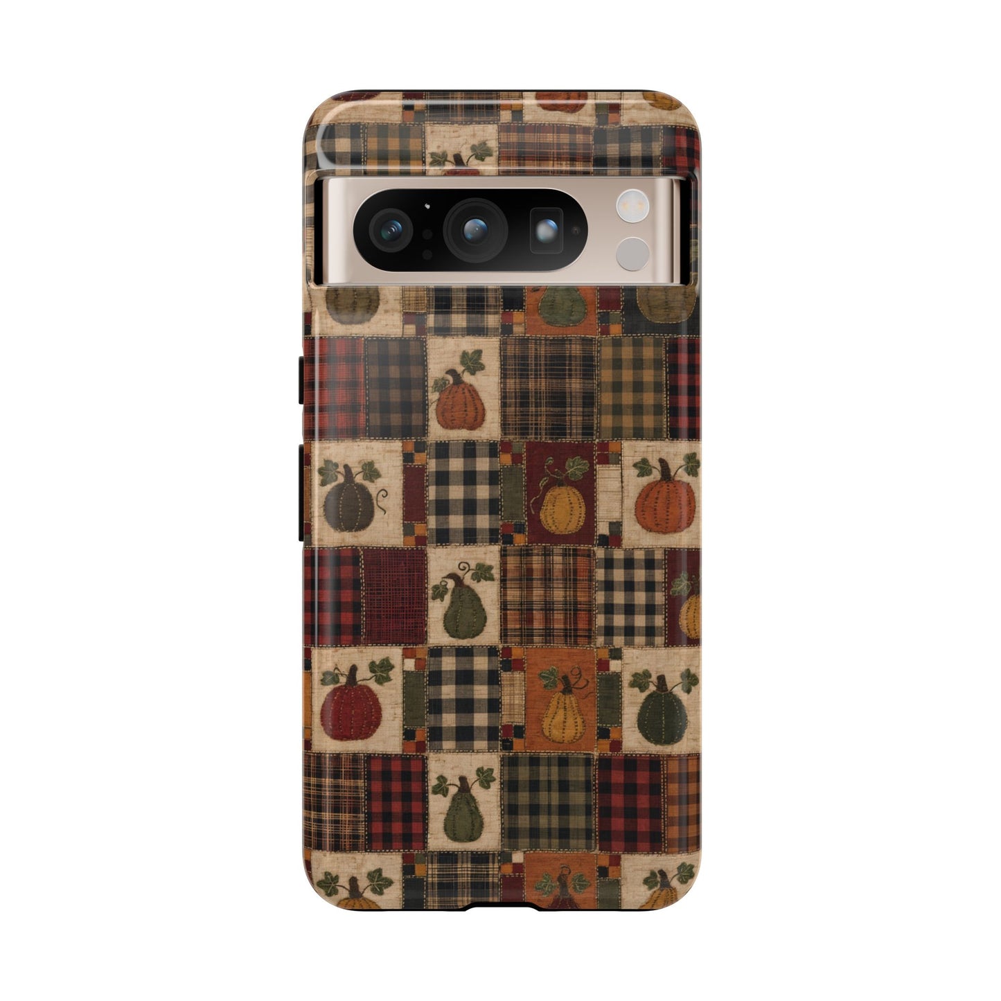 Plaid Pumpkin Tough Case