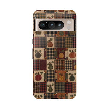 Plaid Pumpkin Tough Case