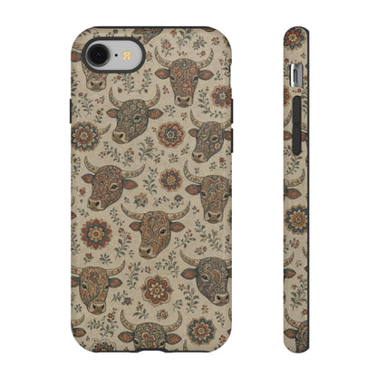 Folk Longhorn Tough Case