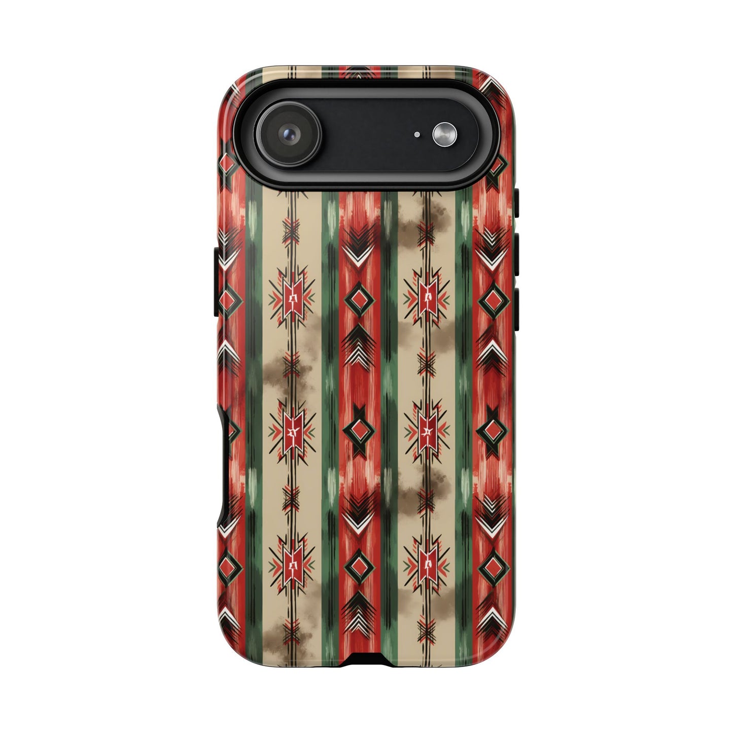 Christmas Aztec Stripes Tough Phone Case