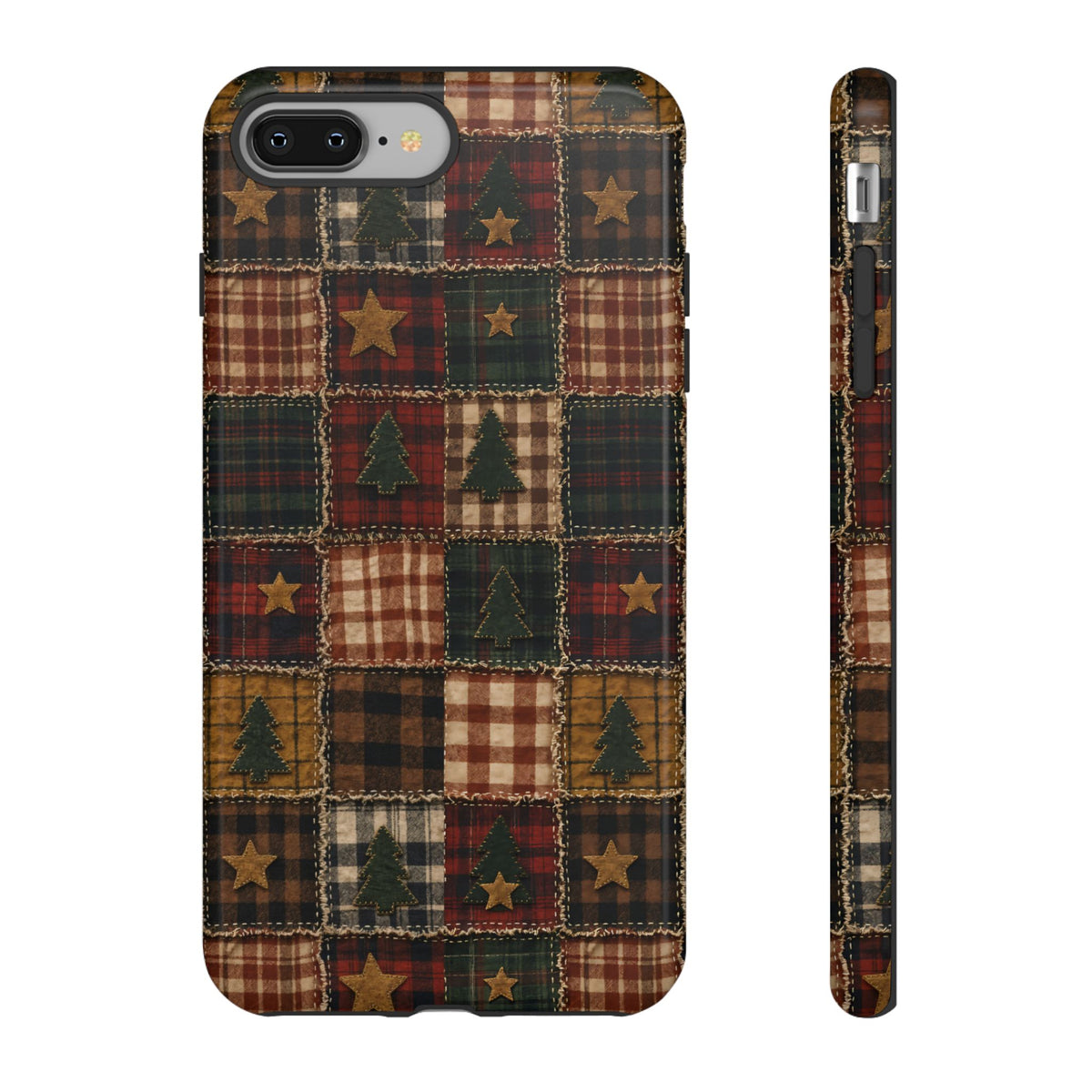 Christmas Rag Quilt Tough Case