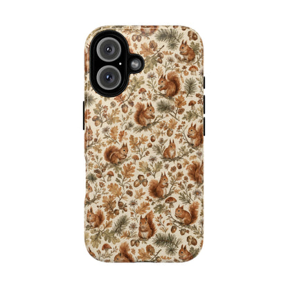Red Squirrel Pine Magnetic Case